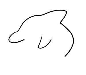 イルカのイラストの書き方 簡単でかわいい海豚の手書き方法 ゆめまがイラスト描き方