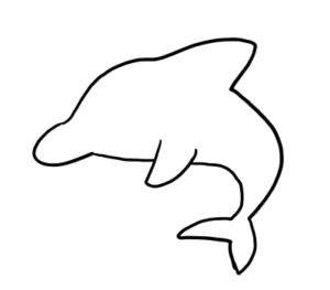イルカのイラストの書き方は 簡単でかわいいイルカを書いてみよう ゆめまが